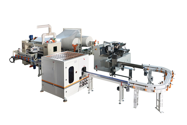 ZH-FD Fully Automatic Facial Tissue Boxing Machine Production line